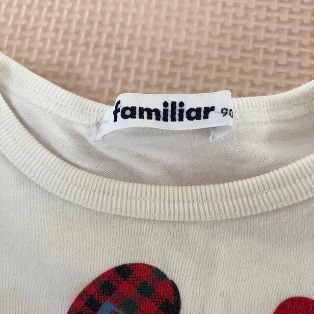 familiar(ファミリア)のご専用☆ファミリア  Tシャツ　80 90 2枚セット キッズ/ベビー/マタニティのベビー服(~85cm)(Ｔシャツ)の商品写真