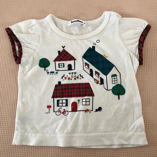 familiar(ファミリア)のご専用☆ファミリア  Tシャツ　80 90 2枚セット キッズ/ベビー/マタニティのベビー服(~85cm)(Ｔシャツ)の商品写真