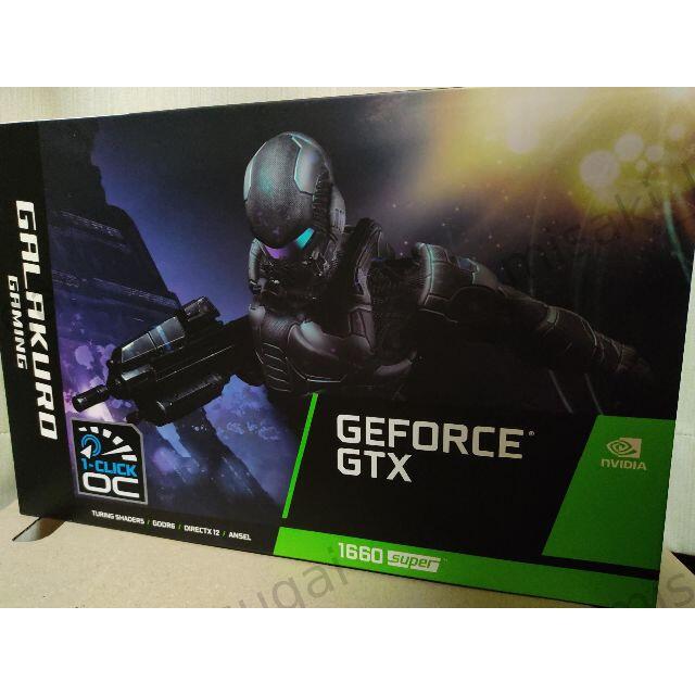 玄人志向 GALAKURO GeForce GTX1660 Super1800MHzメモリ容量