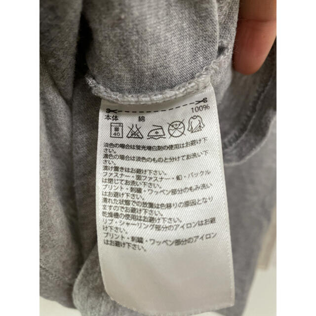 Reebok(リーボック)のReebok Tシャツ　グレー　サイズ：M メンズのトップス(Tシャツ/カットソー(半袖/袖なし))の商品写真