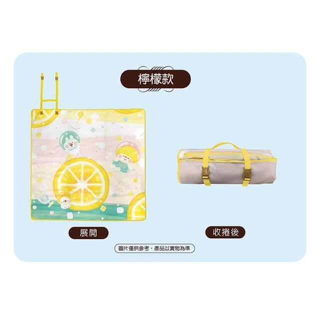 台湾セブンイレブン限定　カナヘイ　ピクニックマット 　（レモン ） 2