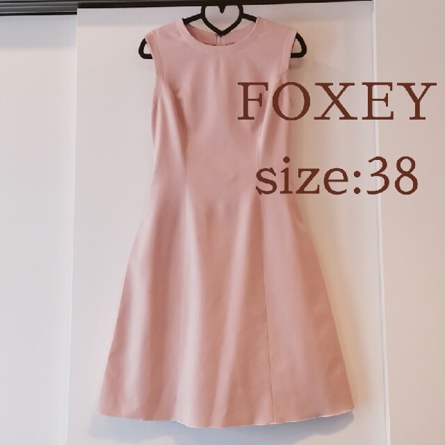 フォクシーニューヨーク foxeynewyork ノースリーブ ワンピース