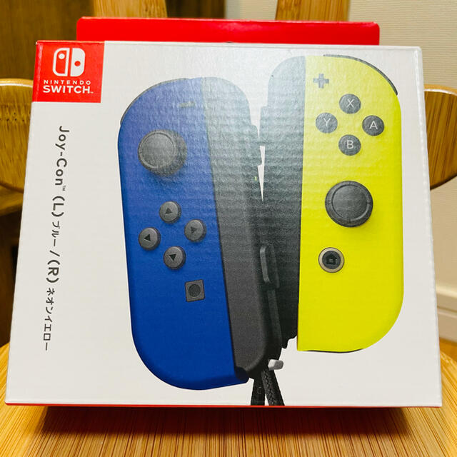 ブルー新品未開封♪ Nintendo Switch ジョイコン ブルー×ネオンイエロー