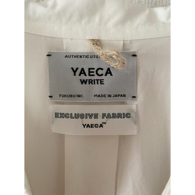 YAECA(ヤエカ)のyaeca ヤエカ　コットンワークシャツドレス レディースのワンピース(ロングワンピース/マキシワンピース)の商品写真