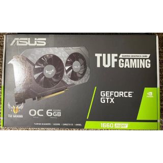 エイスース(ASUS)の GTX1660 SUPER TUF-GTX1660S-O6G-GAMING(PCパーツ)