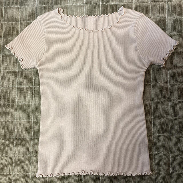 GRL(グレイル)のメロウ リブ フリル トップス GRL(グレイル) レディースのトップス(Tシャツ(半袖/袖なし))の商品写真