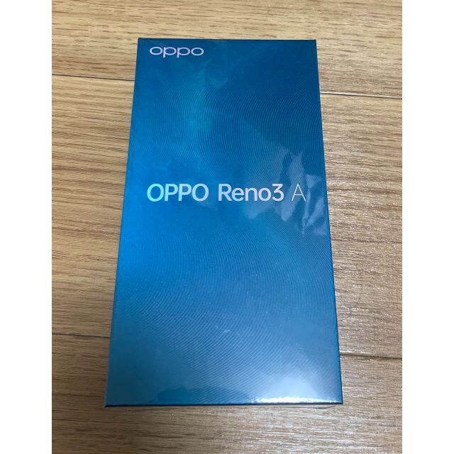 【新品未使用】OPPO Reno3 A ホワイト simフリー 128GB