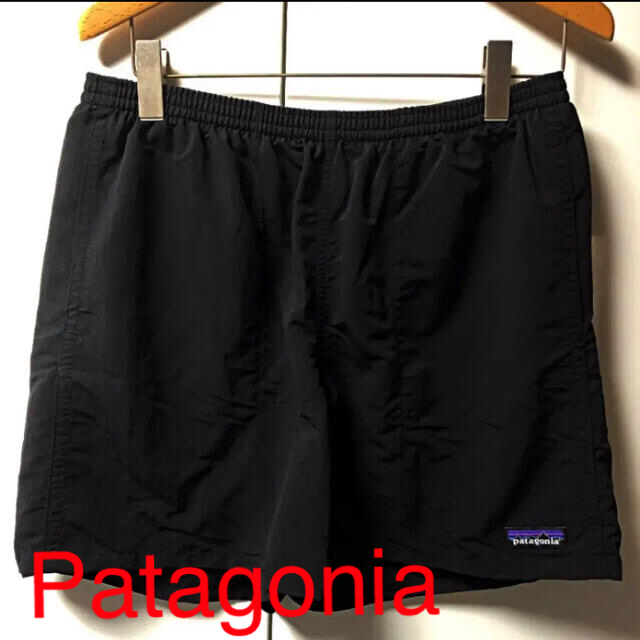 patagonia(パタゴニア)のpatagonia パタゴニア バギーズ ショーツ 5インチ ブラック メンズのパンツ(ショートパンツ)の商品写真
