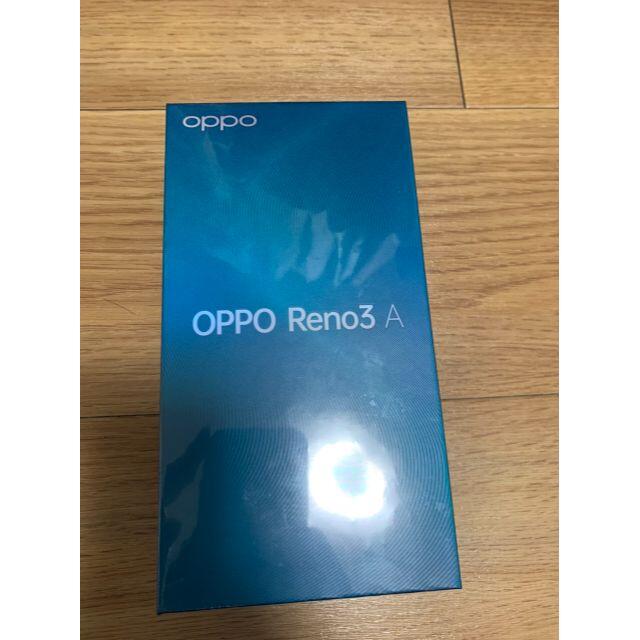 【新品未使用】OPPO Reno3 A ホワイト simフリー 128GB