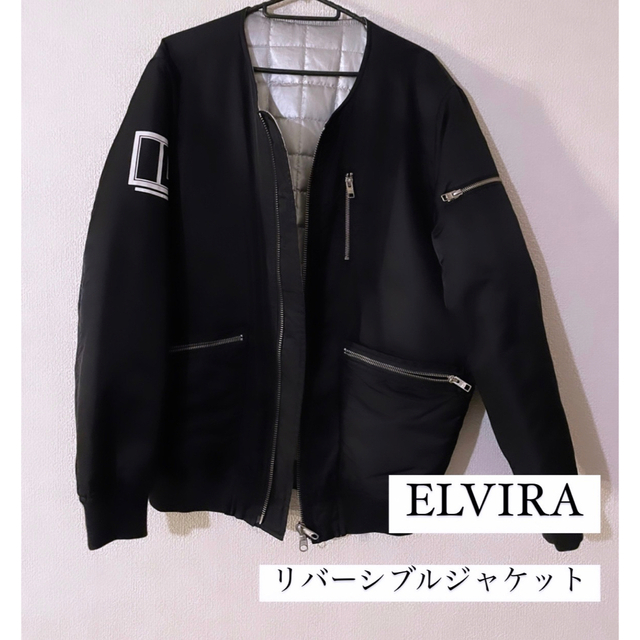 ELVIRA MA-1 ジャケット 日本最大のブランド www ...