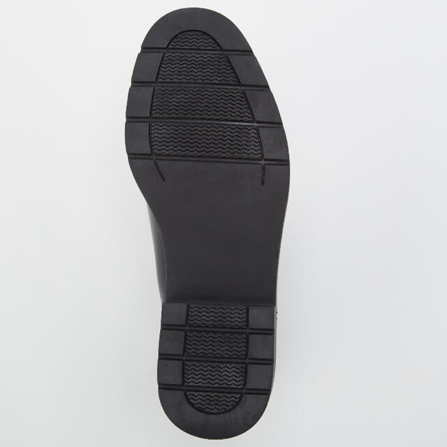 UNIQLO(ユニクロ)の【新品】UNIQLO サイドゴアショートブーツ　黒　24㎝　ユニクロ　ブーツ レディースの靴/シューズ(ブーツ)の商品写真