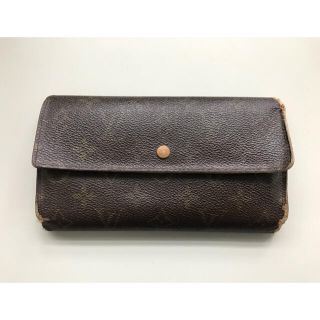 ルイヴィトン(LOUIS VUITTON)の正規品 ルイヴィトン 3つおり 長財布 男女(財布)