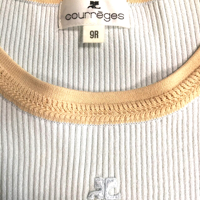 Courreges(クレージュ)のCourreges  アンサンブル(半袖ニット&カーディガン) レディースのトップス(アンサンブル)の商品写真