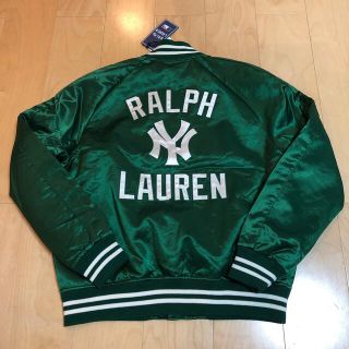 ラルフローレン(Ralph Lauren)のラルフローレン NY Yankees Jacket Green  XL(スタジャン)