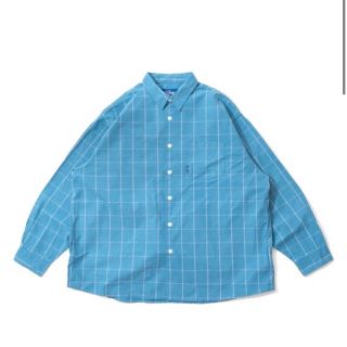 カーハート(carhartt)のKeboz WINDOWPANE CHECK SHIRTS【SAXE BLUE】(シャツ)