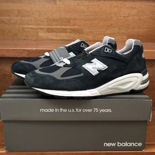 ニューバランス(New Balance)のNEW BALANCE M990v2 NAVY 復刻 入手困難(スニーカー)