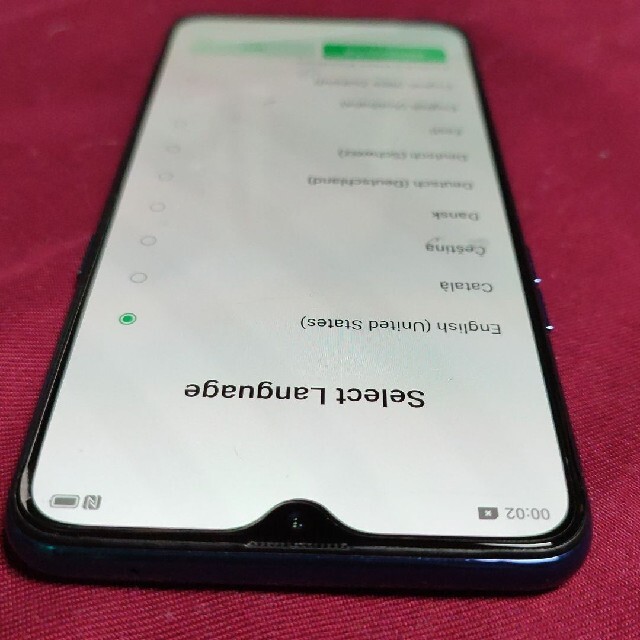 OPPO Reno A  6GB 64GB ブルー スマホ/家電/カメラのスマートフォン/携帯電話(スマートフォン本体)の商品写真