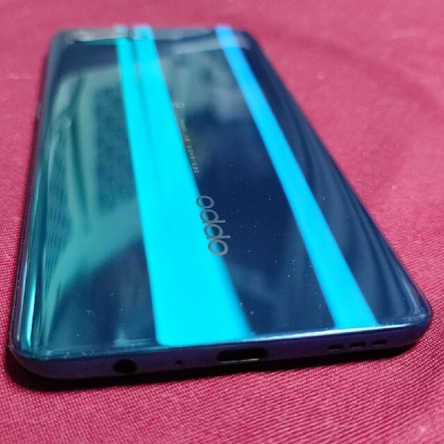 OPPO Reno A  6GB 64GB ブルー スマホ/家電/カメラのスマートフォン/携帯電話(スマートフォン本体)の商品写真