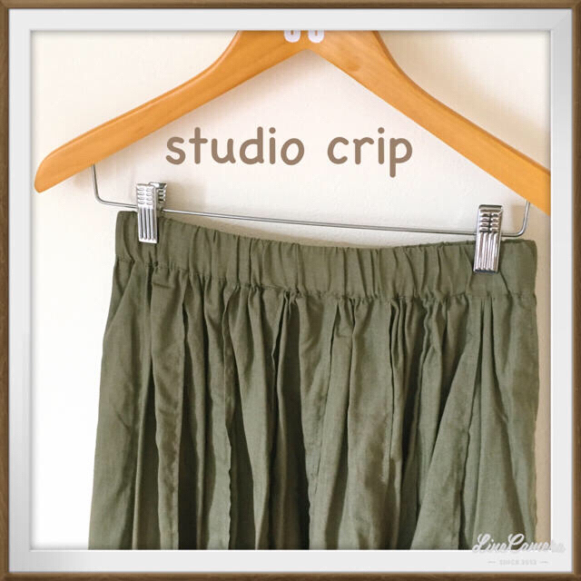 STUDIO CLIP(スタディオクリップ)のstudio crip タックギャザースカート レディースのスカート(その他)の商品写真