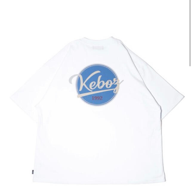 KEBOZ BB LOGO S/S TEE 【WHITE】