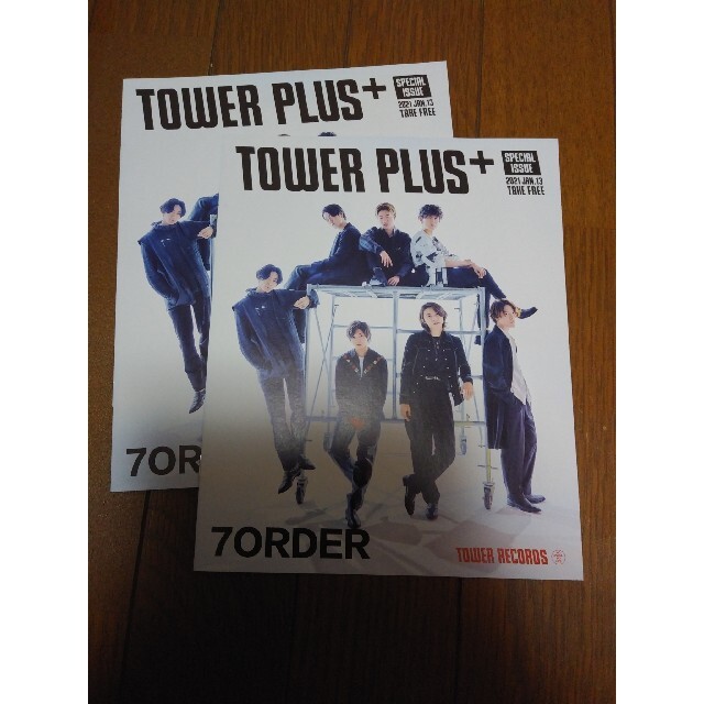 7ORDER(セブンオーダー)の7ORDER　TOWERPLUS　２冊 エンタメ/ホビーのタレントグッズ(男性タレント)の商品写真