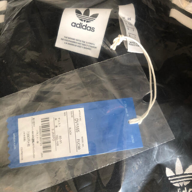 adidas(アディダス)の新品★アディダス スリーストライプトレーナー ブラック/S メンズのトップス(スウェット)の商品写真