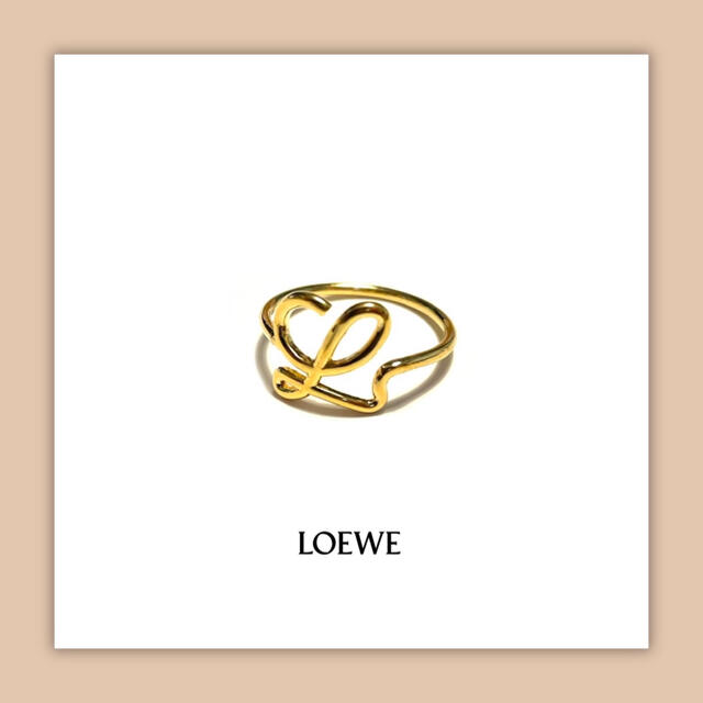 LOEWE ロエベ L Ring  L リングロエベ阪急うめだ本店状態