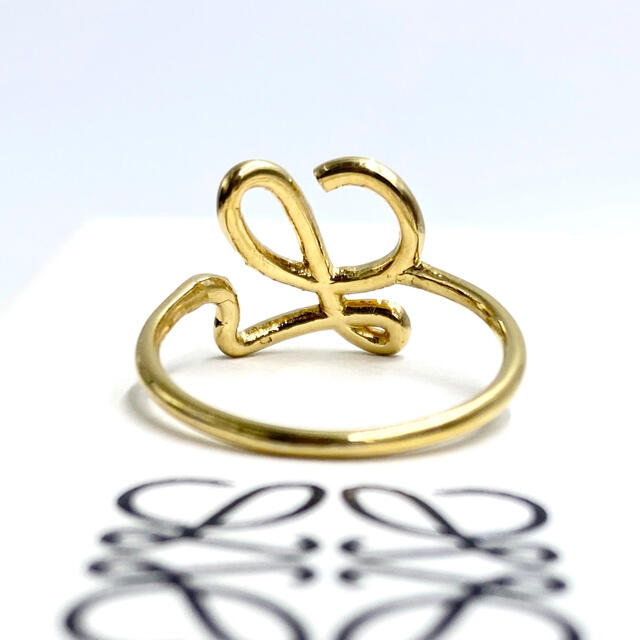 LOEWE ロエベ L Ring  L リング 4