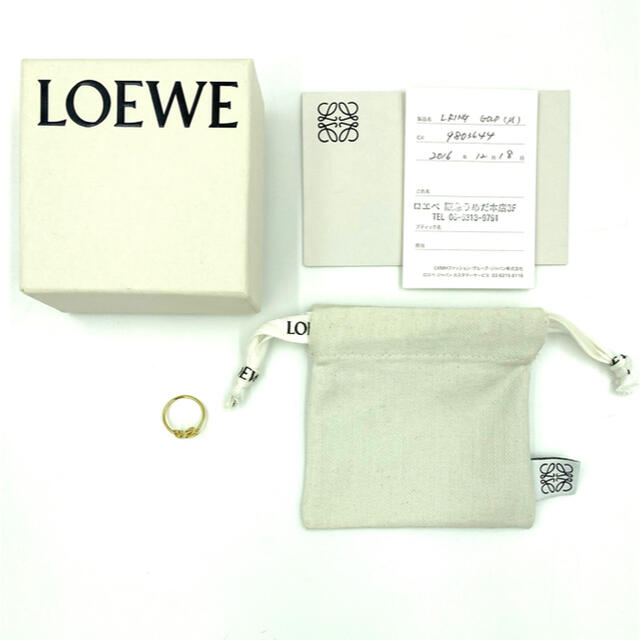 LOEWE(ロエベ)のLOEWE ロエベ L Ring  L リング レディースのアクセサリー(リング(指輪))の商品写真