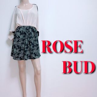 ローズバッド(ROSE BUD)の間違いなし♪ローズバッド　お呼ばれコンビワンピース♡ザラ　ラグナムーン(ミニワンピース)