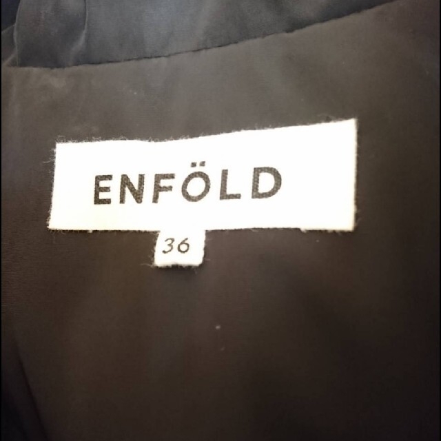 ENFOLD(エンフォルド)の【また値下げ！！！】エンフォルド(ENFOLD)のダウンコート【美品】 レディースのジャケット/アウター(ダウンコート)の商品写真