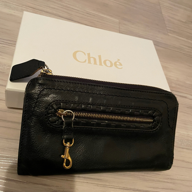 Chloe(クロエ)のクロエ　長財布　ブラック レディースのファッション小物(財布)の商品写真