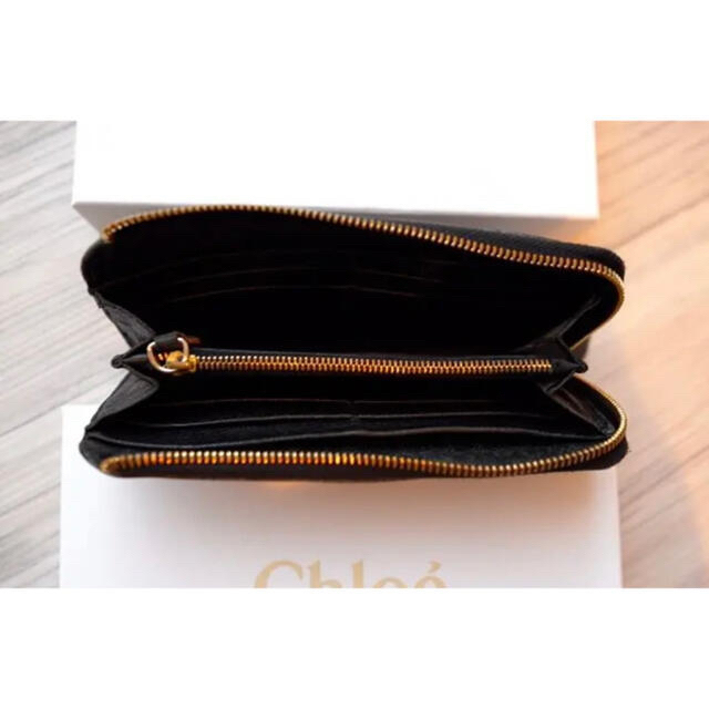 Chloe(クロエ)のクロエ　長財布　ブラック レディースのファッション小物(財布)の商品写真