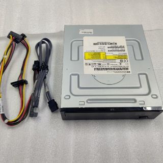 【送料込み】DVDドライブ  sataケーブル 電源ケーブル付(PC周辺機器)