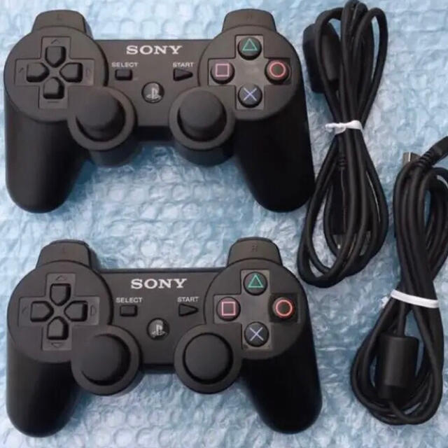 PS3 コントローラー ワイヤレス　DUALSHOCK3 純正品　2個セット