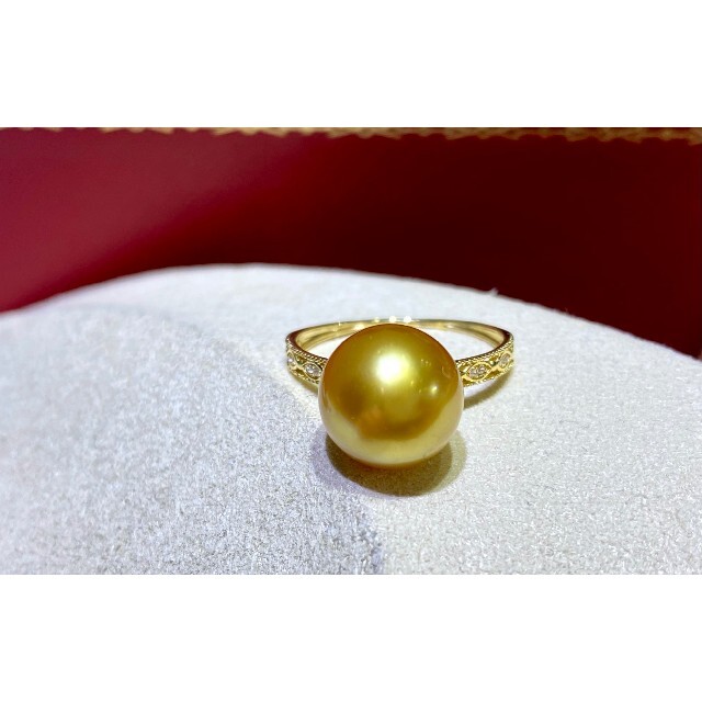 高級】天然南洋真珠 リング10-11mm k18 towinglouisvilleky.com