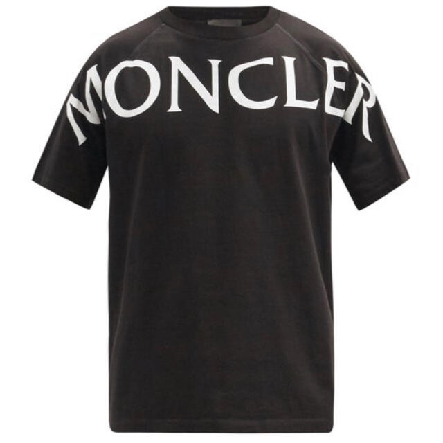 【新品送料込】MONCLER ロゴコットン Tシャツ Mサイズ