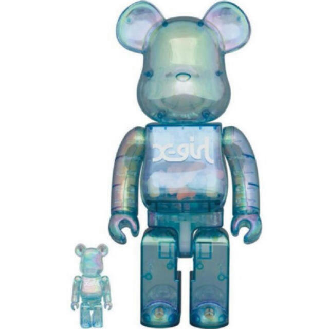 世界有名な MEDICOM TOY - BE@RBRICK X-girl 2021 100% & 400