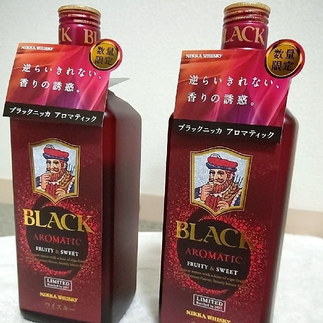 酒☆発売60周年記念商品☆ブラックニッカ アロマティック2本組