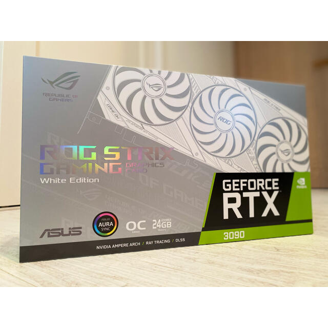 スマホ/家電/カメラROG-STRIX-RTX3090-O24G-WHITE 【最終値下予定！】