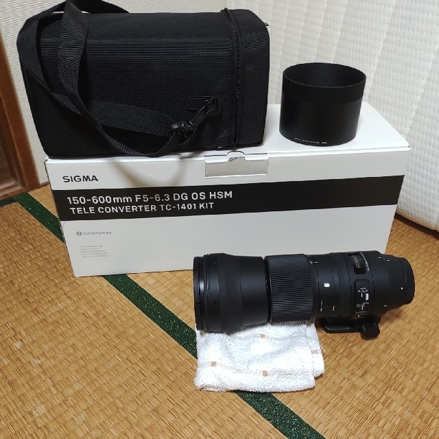 新入荷 シグマ 150-600mm contempor HSM OS DG F5-6.3 レンズ(ズーム)