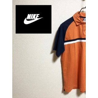 ナイキ(NIKE)のナイキ　ワンポイントロゴ　ボーダー　ポロシャツ　レトロ(ポロシャツ)