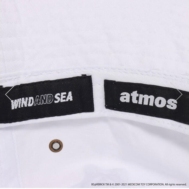 SEA(シー)のBE@RBRICK atmos WIND AND SEA LOGO HAT メンズの帽子(ハット)の商品写真