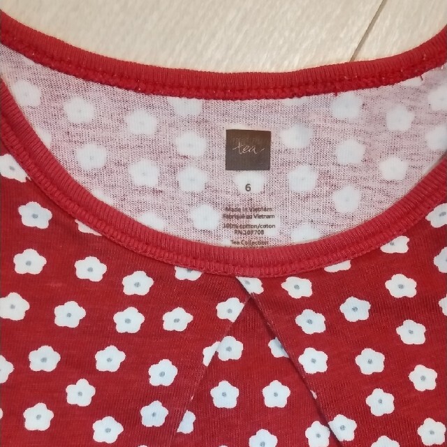 110 　120　Tシャツ　tea collection キッズ/ベビー/マタニティのキッズ服女の子用(90cm~)(Tシャツ/カットソー)の商品写真