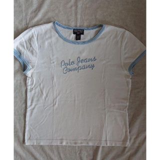 ポロラルフローレン(POLO RALPH LAUREN)のPOLO JEANS 白　Tシャツ　Lサイズ(Tシャツ(半袖/袖なし))