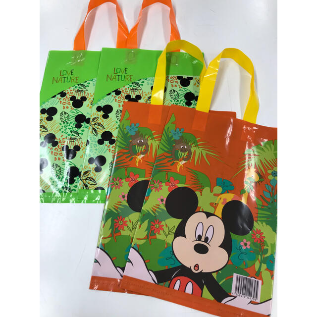 ミッキーマウス(ミッキーマウス)のミッキー＆AEON エコバッグ 4枚セット🎶 レディースのバッグ(エコバッグ)の商品写真