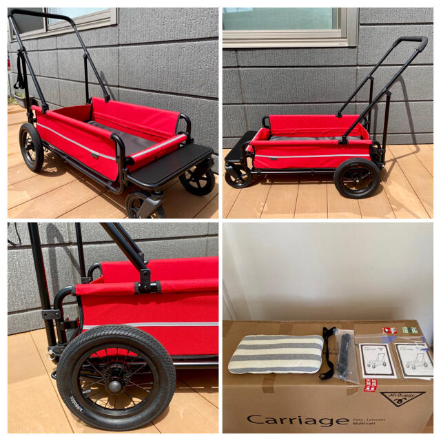 AIRBUGGY by まりち5973's shop|エアバギーならラクマ - GANGMAMA様専用キャリッジ本体大型犬カートの通販 お得定番