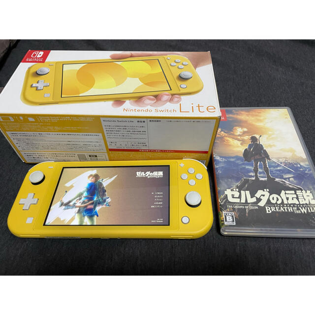 Nintendo Switch Lite イエローとゼルダの伝説セット