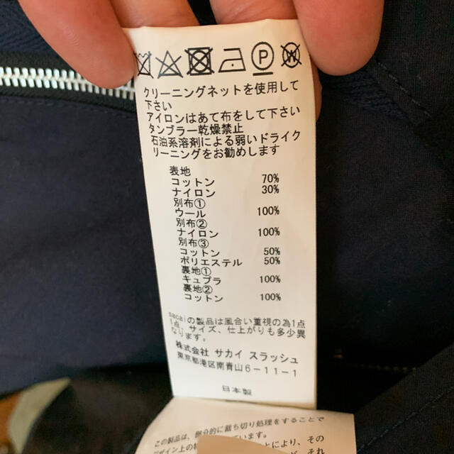 sacai サカイ 18AW パッチワーク ミリタリージャケット 1 | comonuevo
