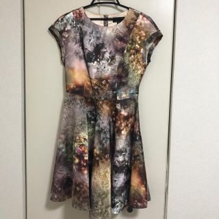 テッドベイカー(TED BAKER)のTED BAKER マルチカラーワンピース(ひざ丈ワンピース)